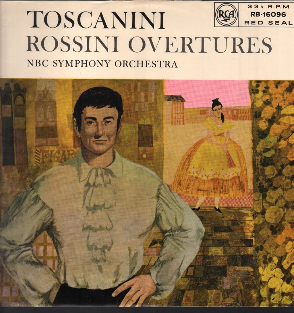 rossini overtures LP by Gioacchino Rossini, Antal Dorati